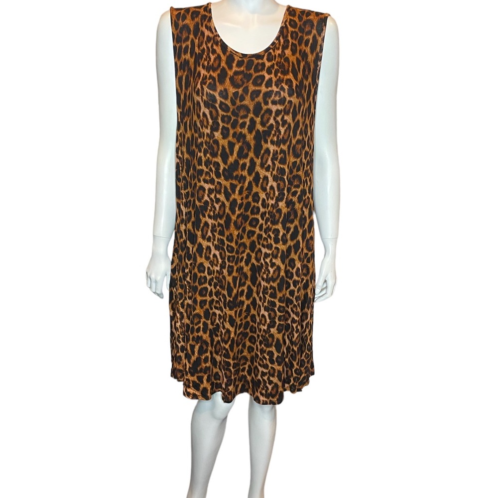 Leopard Dress with pockets